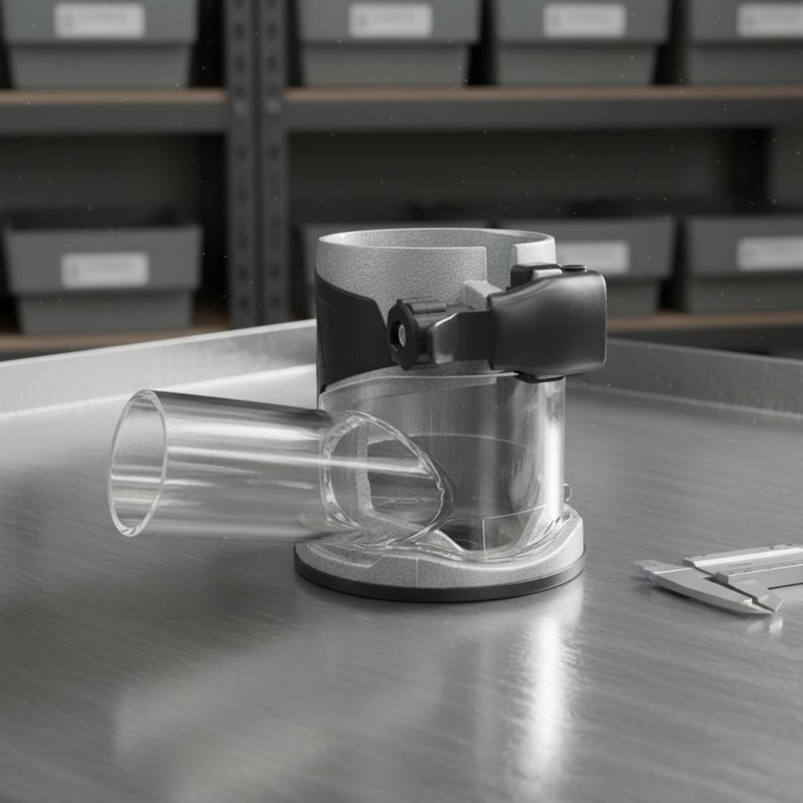Woodworking Router - Transparent Router Dust Hood Thickened Woodworking