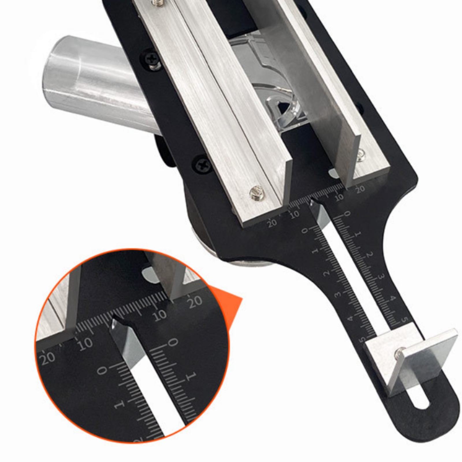 Woodworking Router - Dust Collection Router Jig Transparent Body