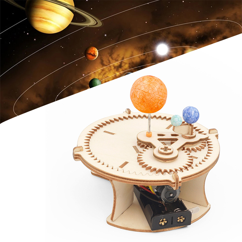 Woodworking Kits For Kids - Solar System Astronomy Sun Earth Moon