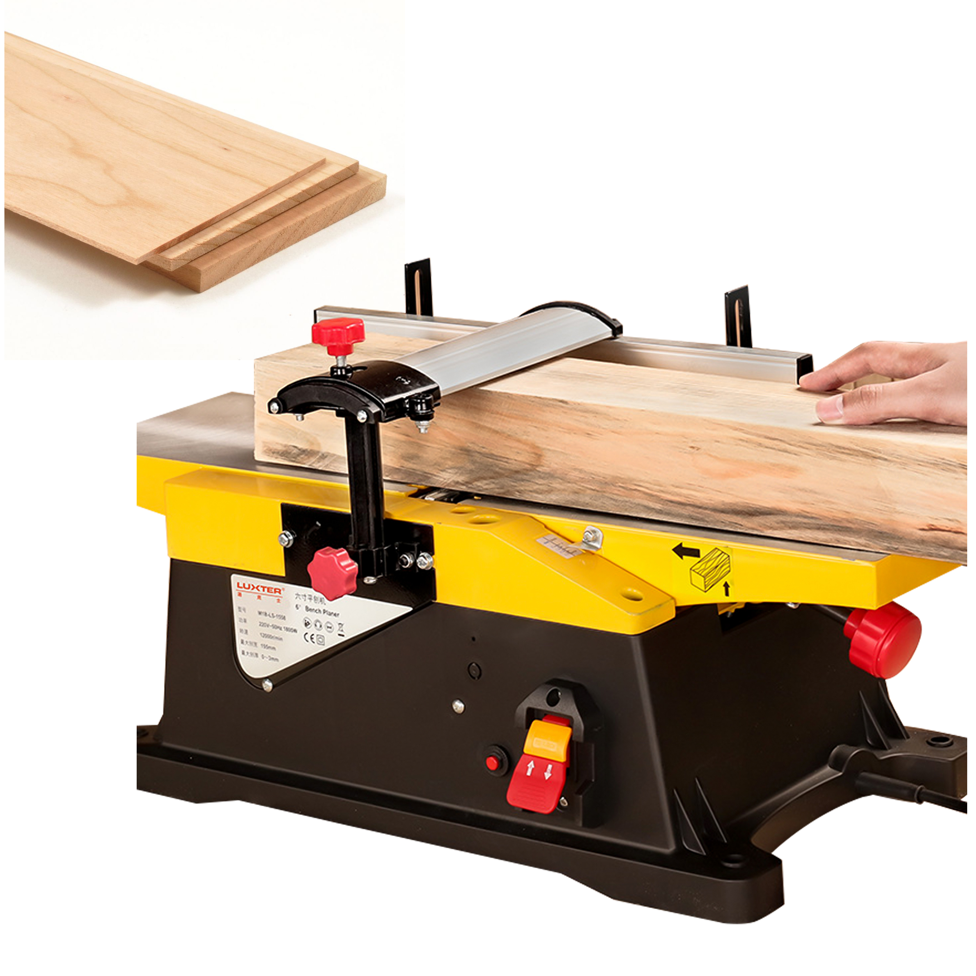 Woodworking Plans Free - 220V Multifunctional Electric Planer Woodworking Desktop