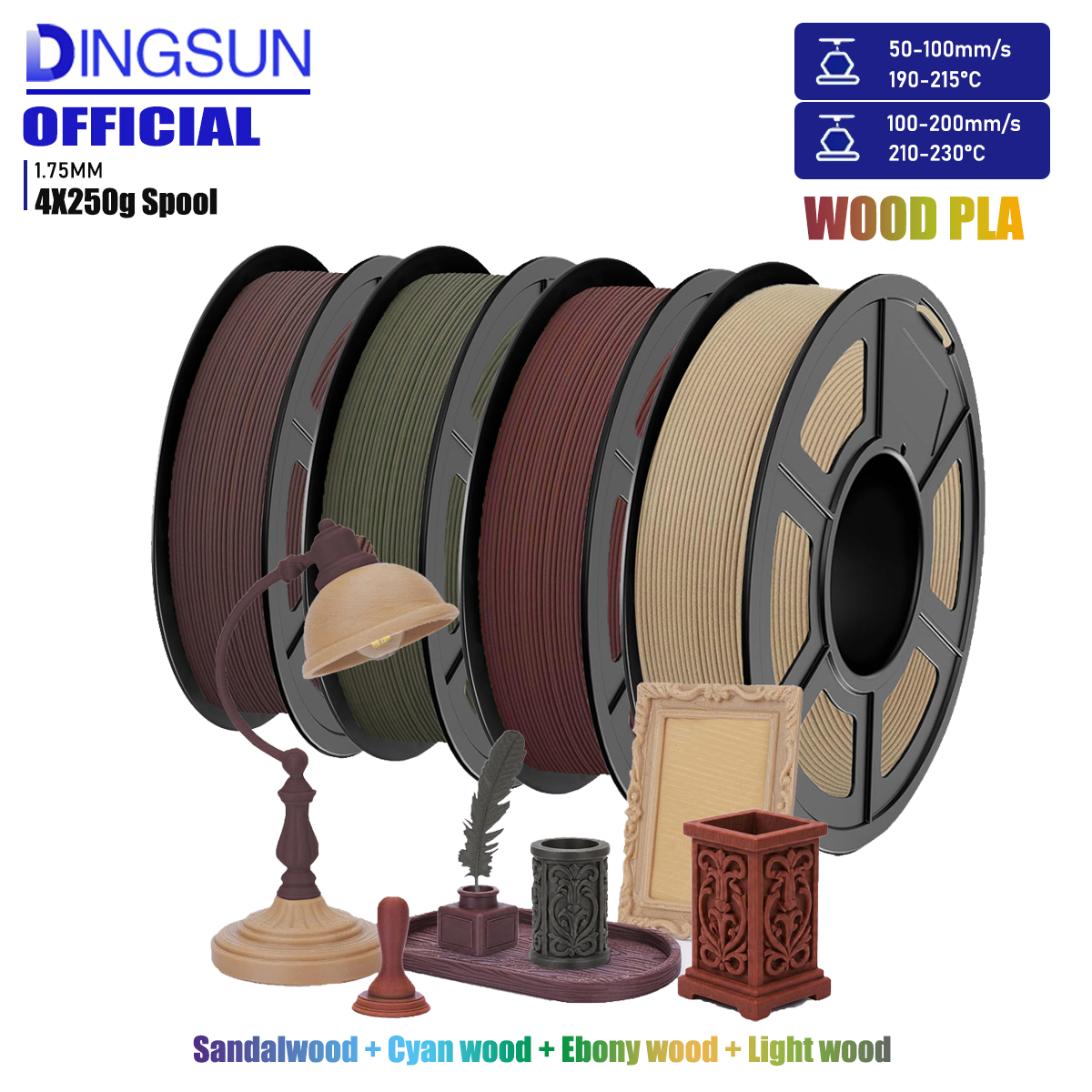 Woodworking Vacuum Press - 1.75mm Wood PLA 3D Printing Filament