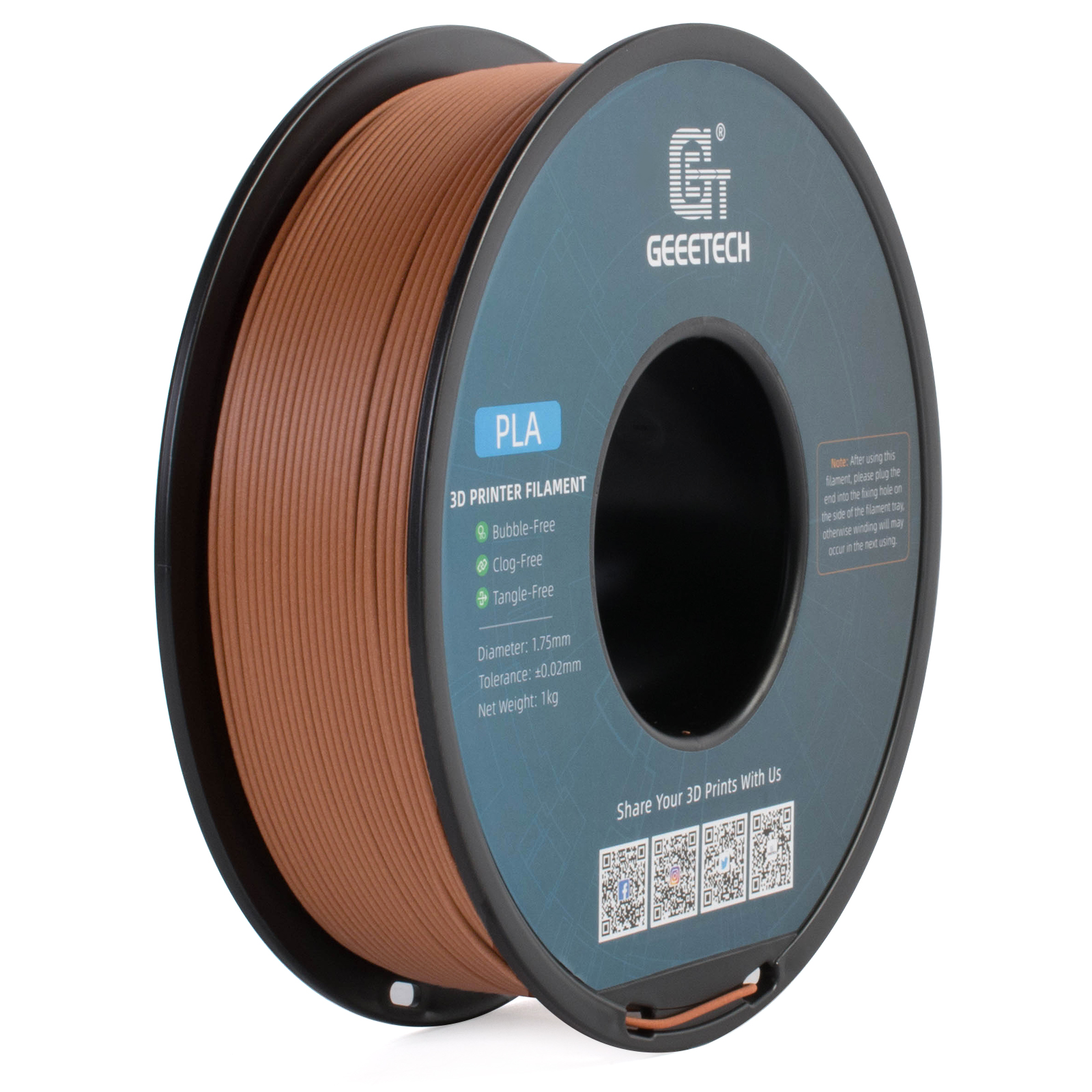 Geeetech Wood PLA 1kg 1.75mm F - Woodworking Vacuum Press recensione e prezzo