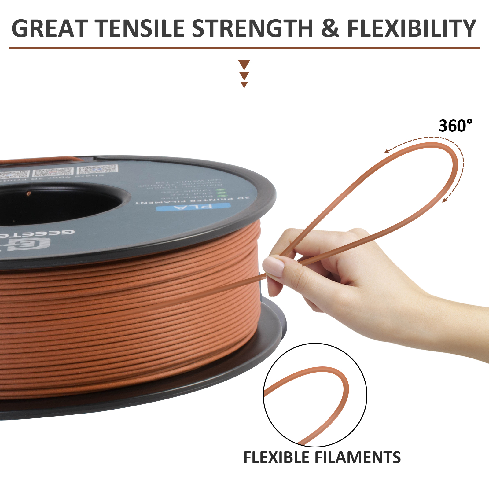Geeetech Wood PLA 1kg 1.75mm F - Woodworking Vacuum Press recensione e prezzo