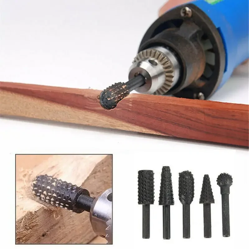 5PCS Rotary Craft Files Rotary - Woodworking Rasps And Files recensione e prezzo