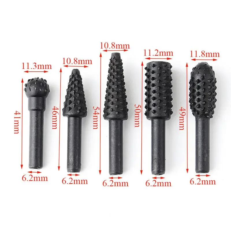 5PCS Rotary Craft Files Rotary - Woodworking Rasps And Files recensione e prezzo