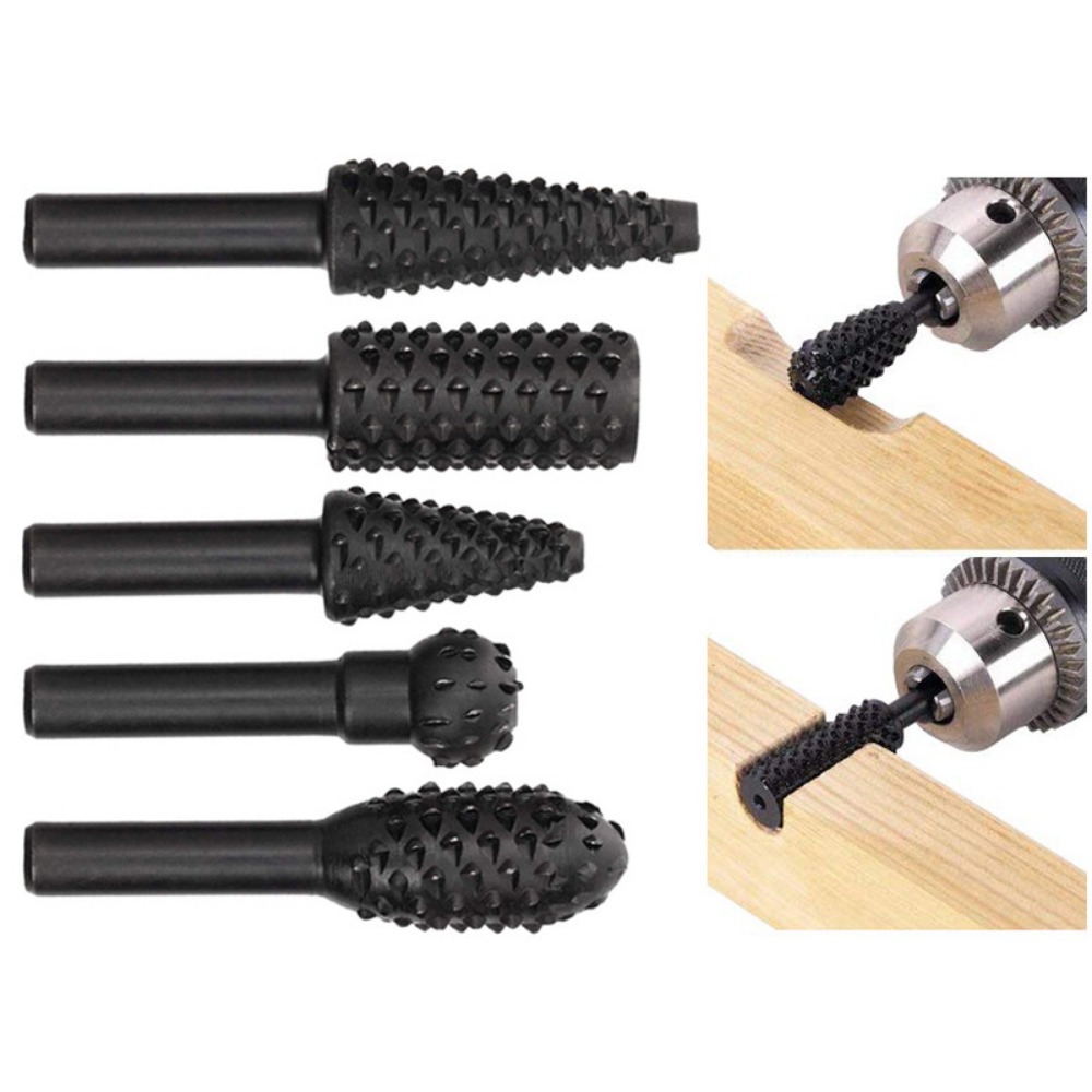 Krachtige 5Pcs Rotary Rasp HSS - Woodworking Rasps And Files recensione e prezzo