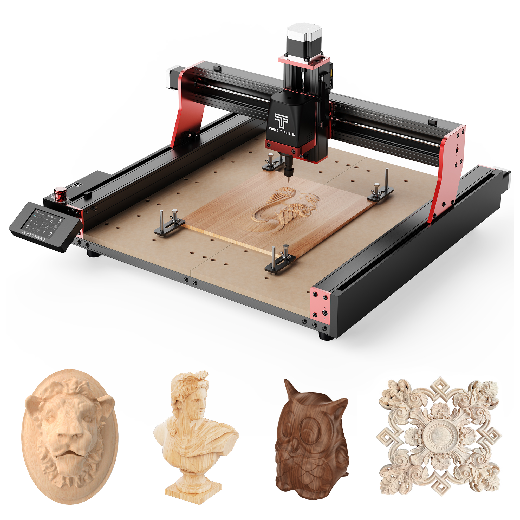 TWOTREES TTC450 pro CNC woodwo - Xyz Woodworking recensione e prezzo