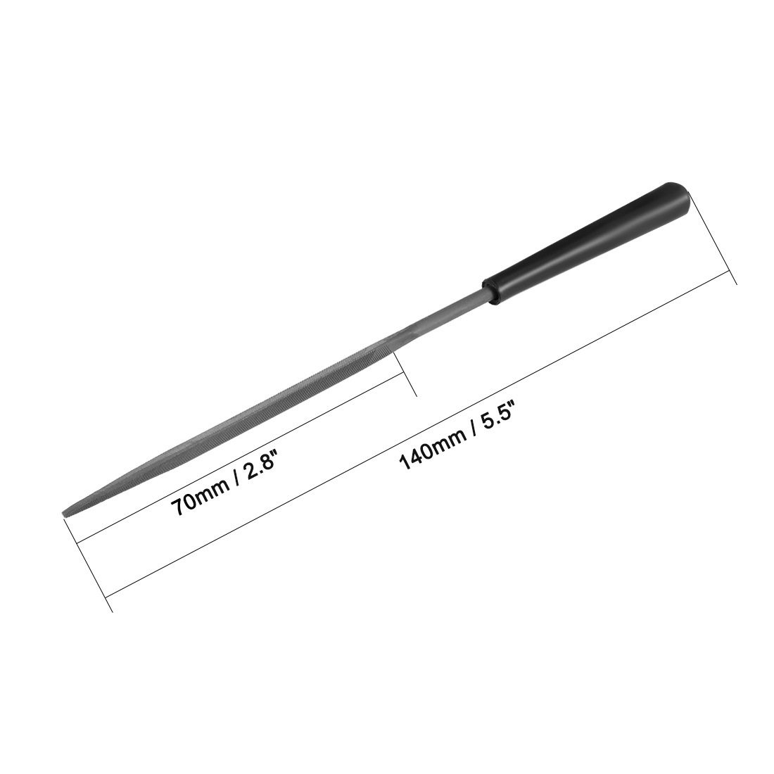 uxcell 5pcs Steel Needle File  - Woodworking Rasps And Files recensione e prezzo