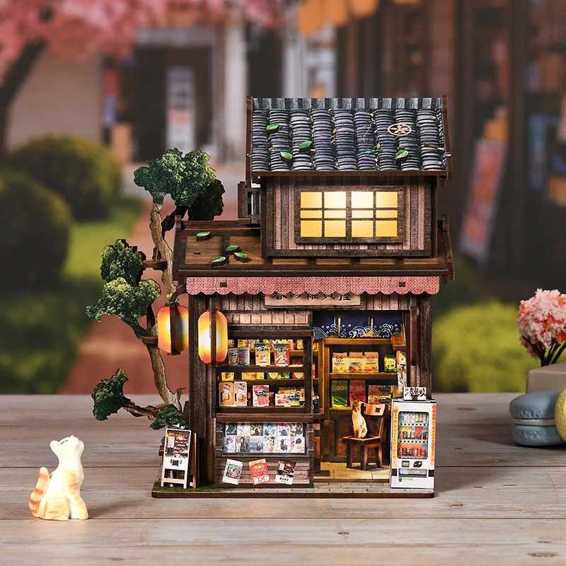 DIY Wooden Kasuga Grocery Stor - Woodworking Kits For Kids recensione e prezzo