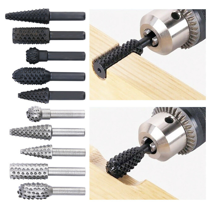 5PCS/10PCS 6mm Shank Rotary Bu - Woodworking Rasps And Files recensione e prezzo