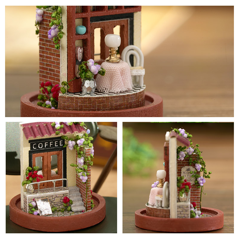 Cutebee DIY DollHouse Wooden D - Woodworking Kits For Kids recensione e prezzo