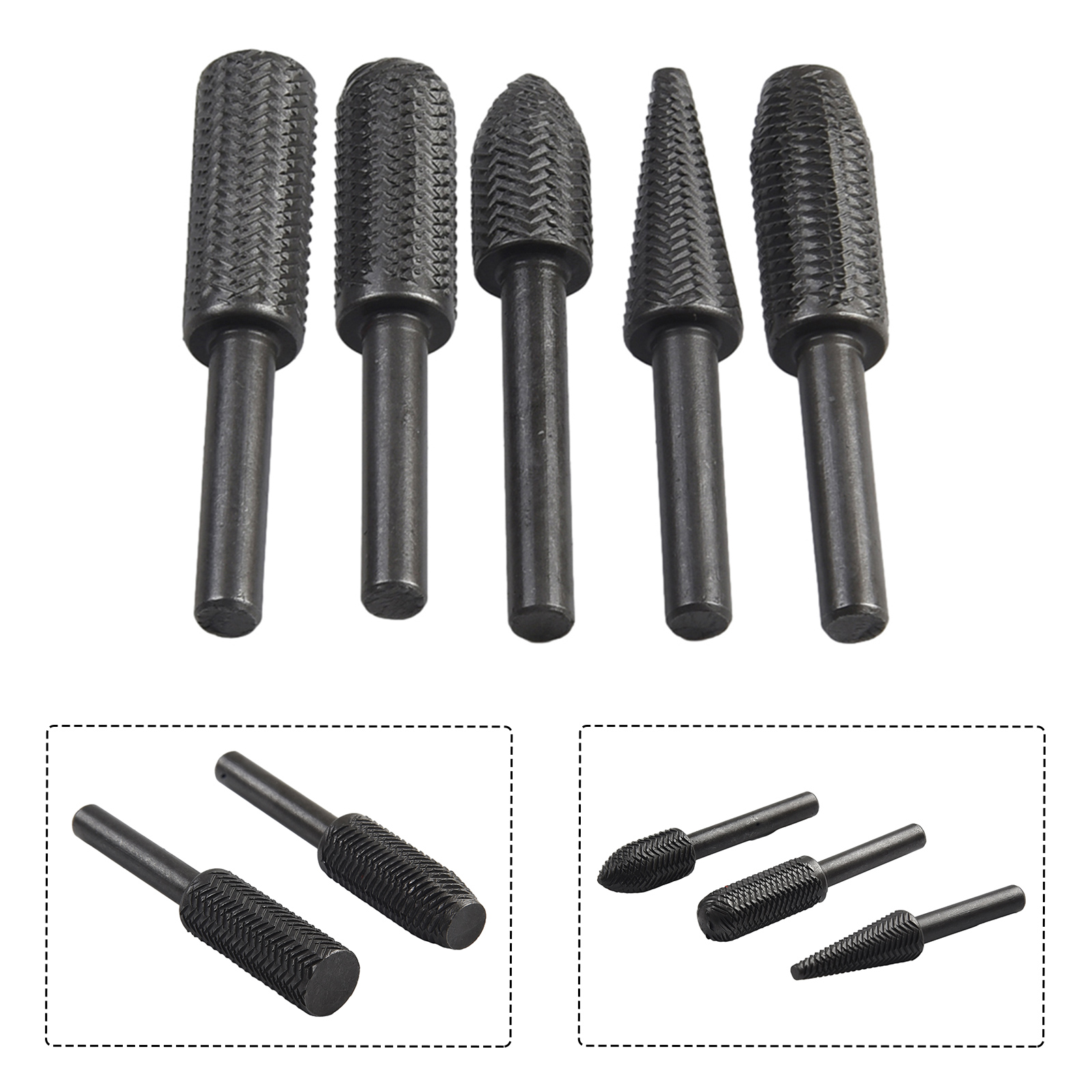 5Pcs Double Cut Rotary Rasp Fi - Woodworking Rasps And Files recensione e prezzo