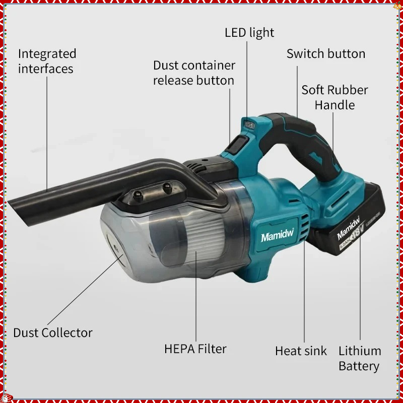 Makita Cordless Power Tool Ele - Woodworking Vacuum System recensione e prezzo