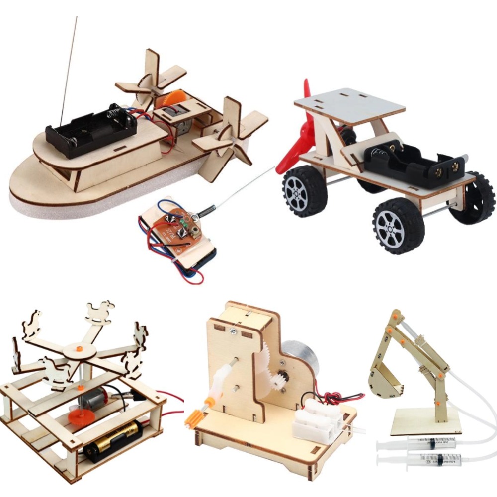 DIY Boat Model Science Toys Ki - Woodworking Kits For Kids recensione e prezzo
