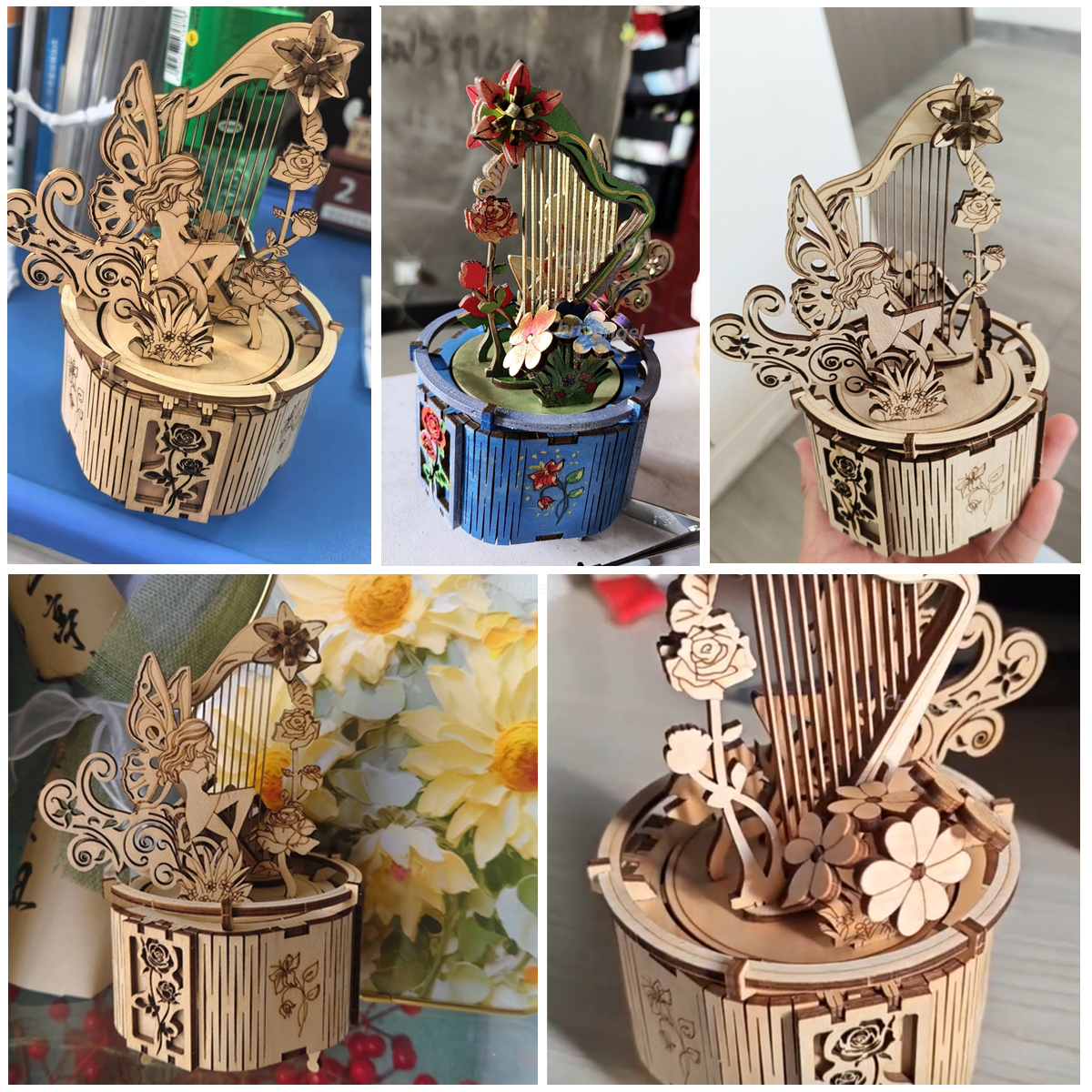 3D Wooden Puzzle Moon Star Mod - Woodworking Kits For Kids recensione e prezzo