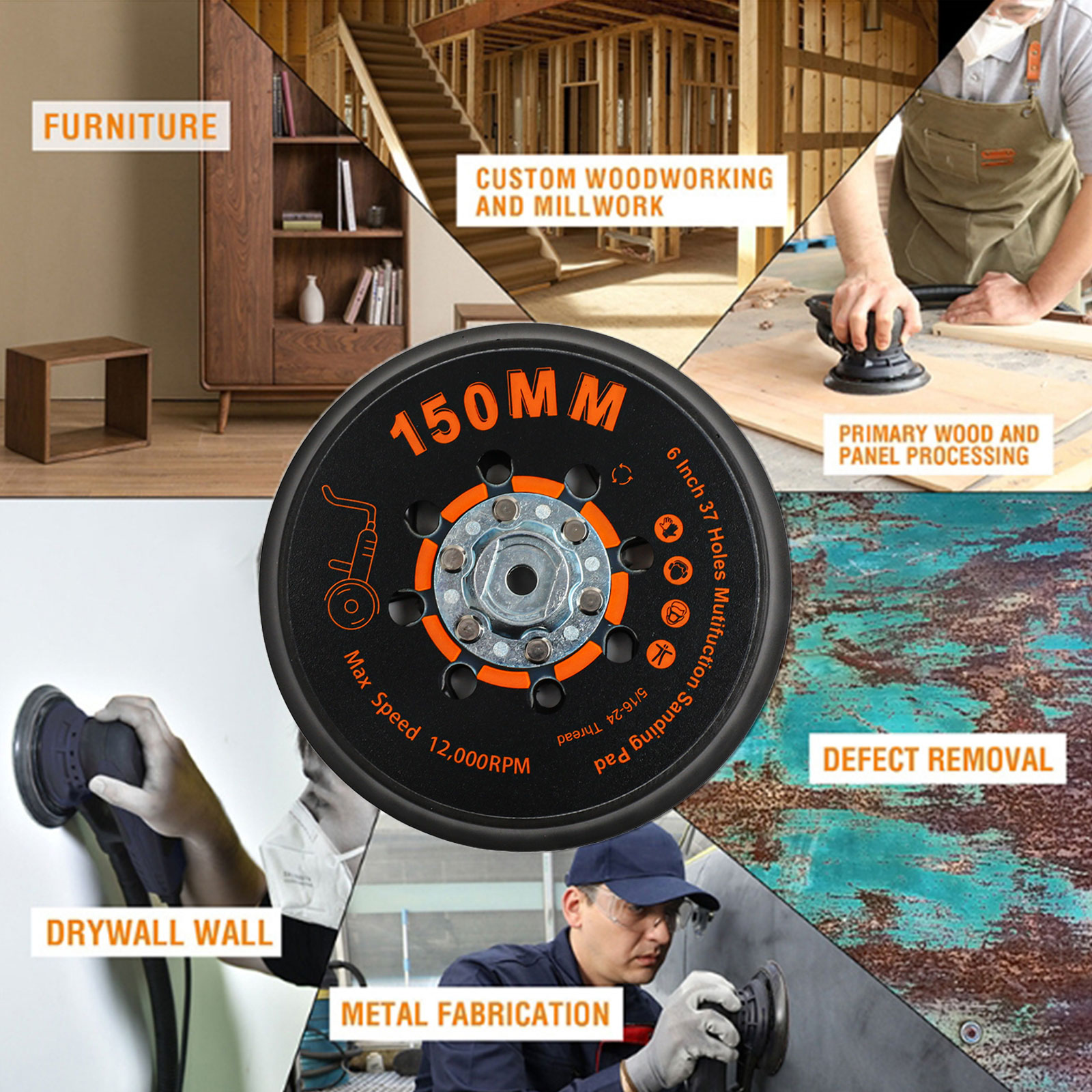 For DIY Projects Backing Pad O - Woodworking Easy Projects recensione e prezzo