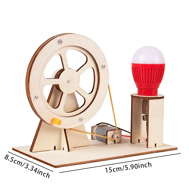 DIY Wooden Hand Generator Kids - Woodworking Kits For Kids recensione e prezzo