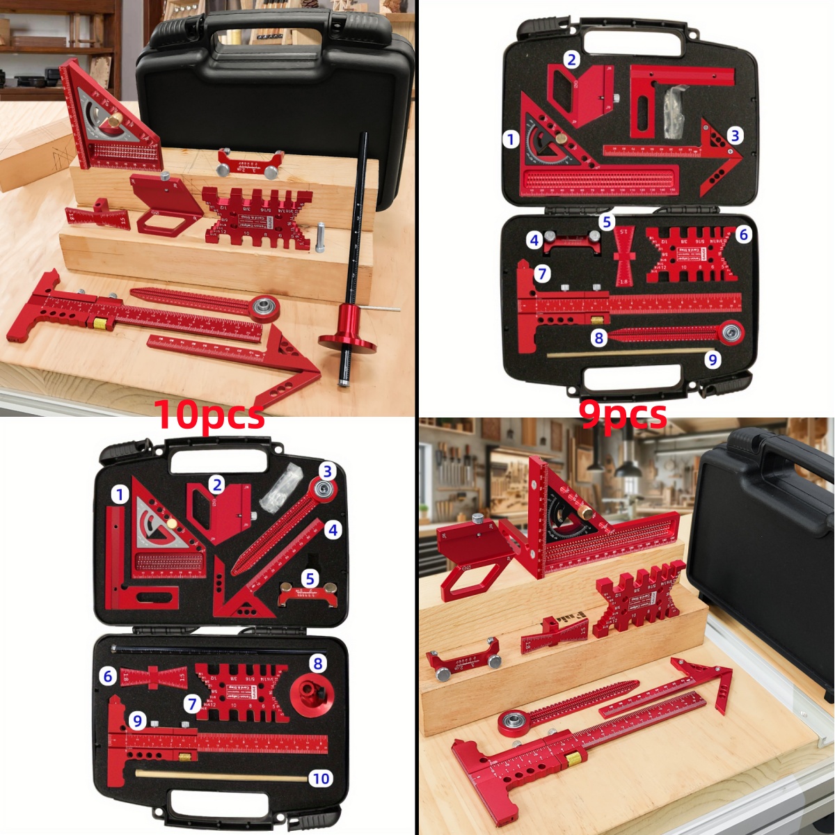 9pcs/10pcs Woodworking Measuri - Woodworking Plans Free recensione e prezzo