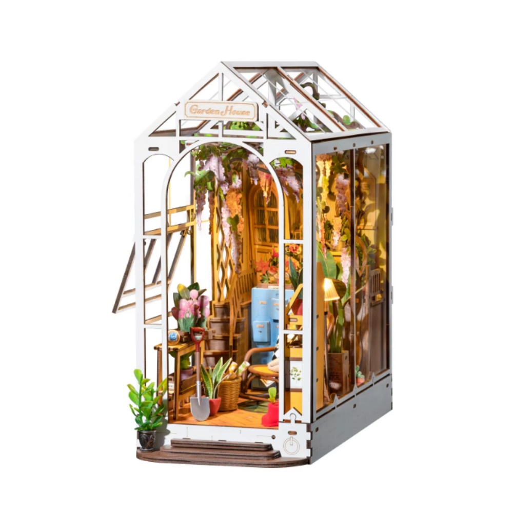 Rolife Gardenhouse Book Nook D - Woodworking Kits For Kids recensione e prezzo