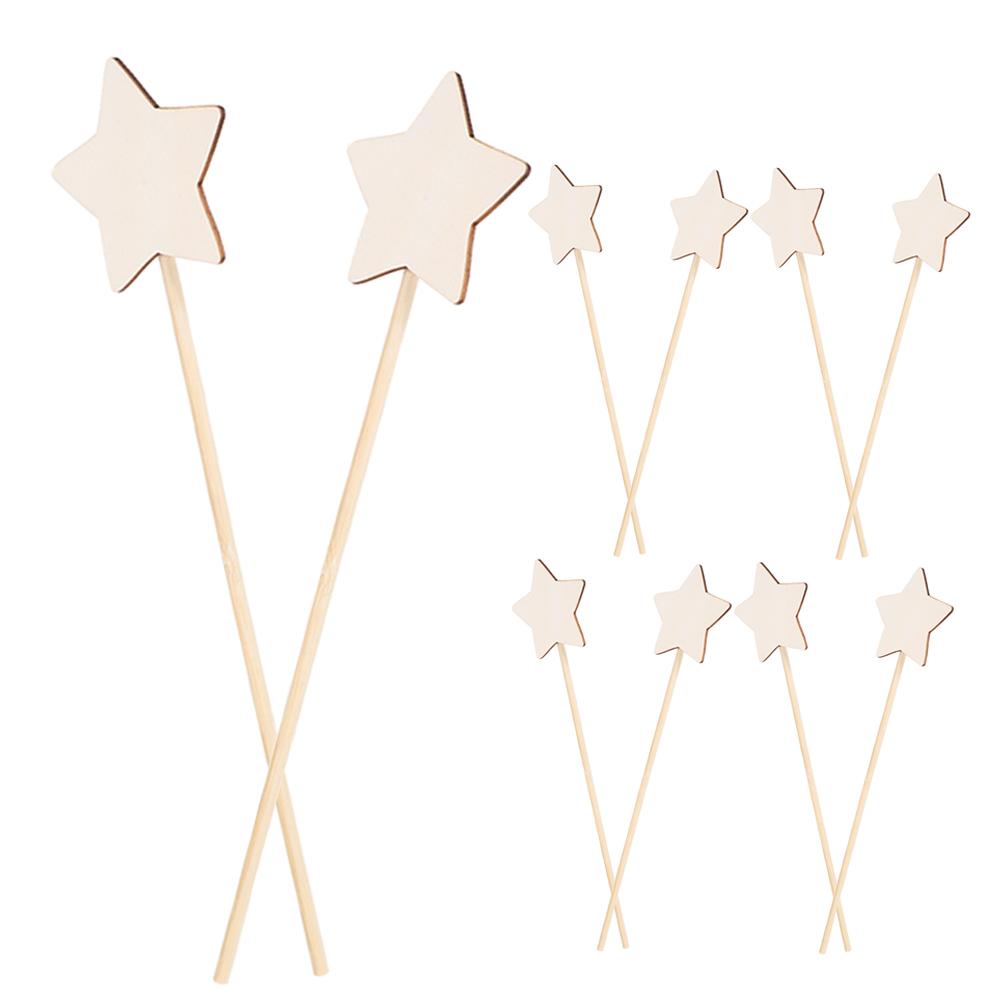 10 Pcs Star Wand Princess Fair - Woodworking Kits For Kids recensione e prezzo