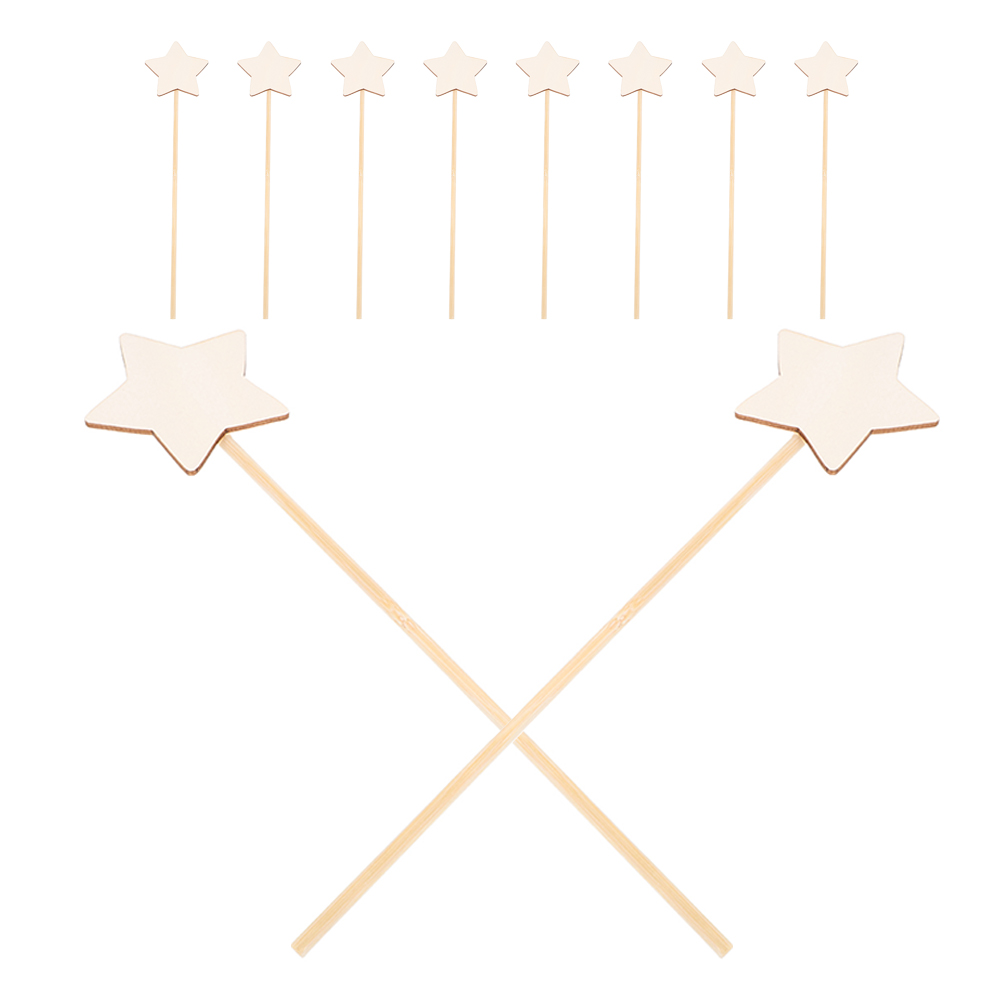 10 Pcs Star Wand Princess Fair - Woodworking Kits For Kids recensione e prezzo