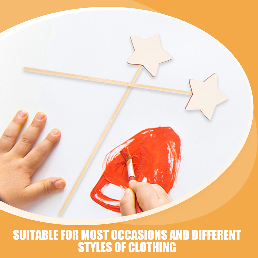 10 Pcs Star Wand Princess Fair - Woodworking Kits For Kids recensione e prezzo