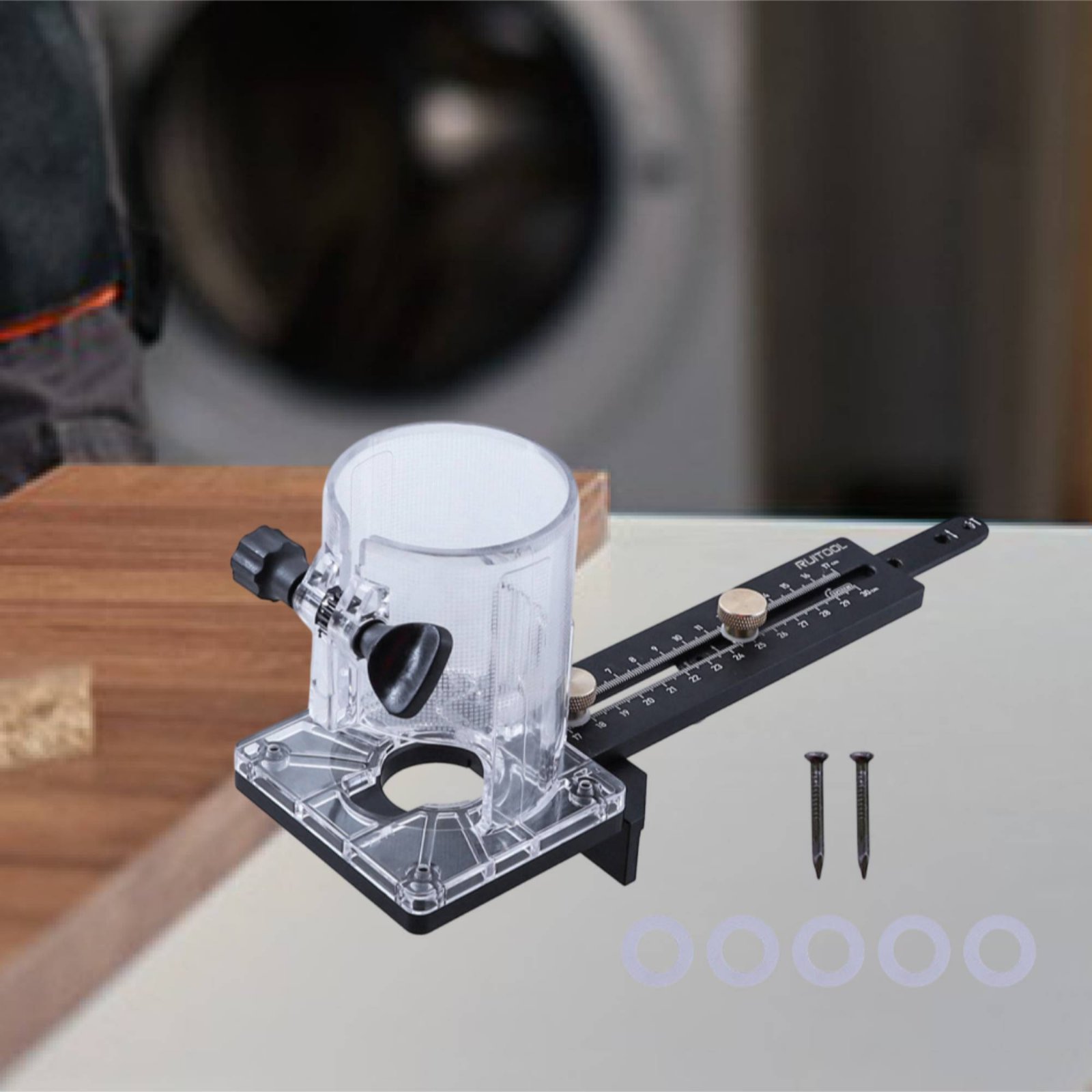 Router Circle Cutting Jig Mult - Woodworking Router recensione e prezzo