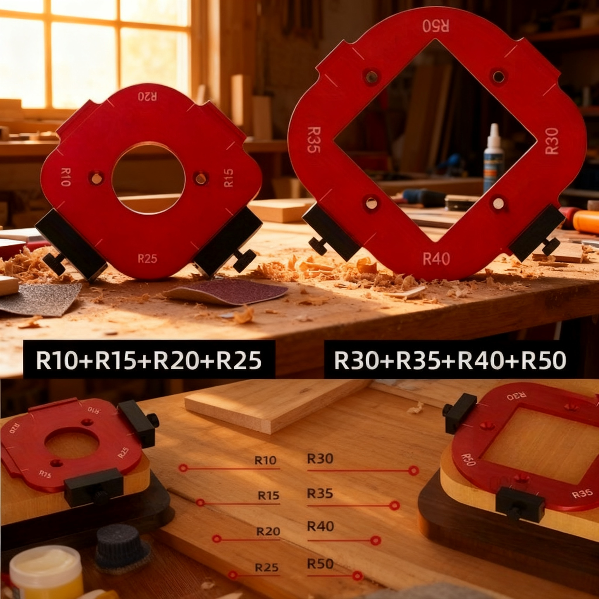2pcs Woodworking Router Corner - Woodworking Router recensione e prezzo